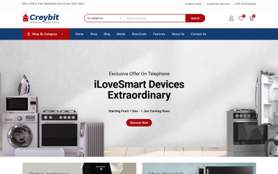 Creybit - Home Appliances Store №85087