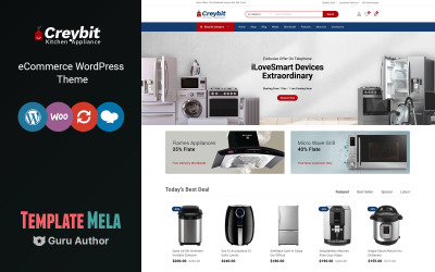 Creybit - Home Appliances WooCommerce Theme