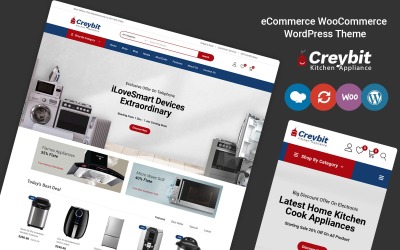 Creybit - téma WooCommerce pro domácí spotřebiče