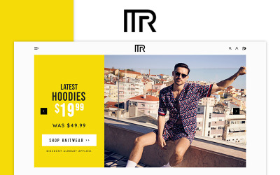 "Mr. Fashion Store" - PrestaShop шаблон №85080
