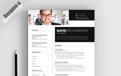 Paul Richardson CV-sjabloon