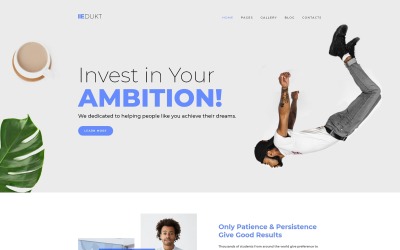 Responsywny szablon Joomla Edukt - Education Multipage Creative Joomla Template #85003