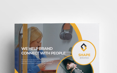 Sha - Creative &amp;amp; Flyer - Plantilla de identidad corporativa