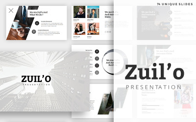 Zuil&amp;#39;o - креативний шаблон PowerPoint