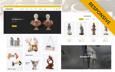 Convass - Sanat Galerisi Mağazası OpenCart Şablonu