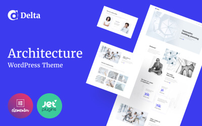 Delta - Architecture Minimal WordPress Elementor Theme