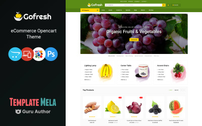 Gofresh - Grocery Store OpenCart-sjabloon