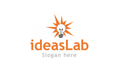 IdeasLab Plantilla de logotipo