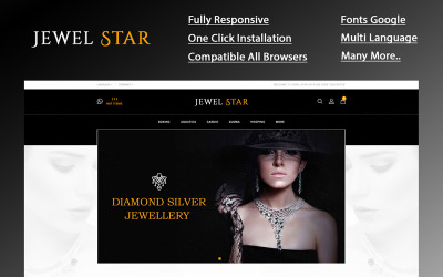 Modèle Jewelstar OpenCart