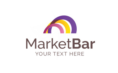 Logo šablony MarketBar