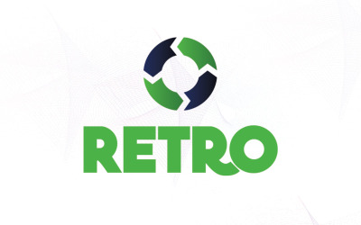 Retro Logo sjabloon