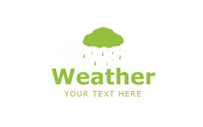 Wetter Logo Vorlage