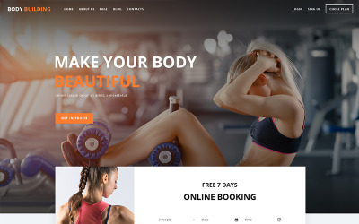 Body Building PSD-mall