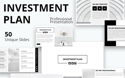 Investment Plan PowerPoint template
