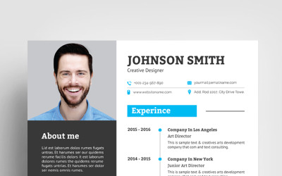 Johnson Smith Önéletrajz sablon 85290