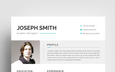 Joseph Smith CV-sjabloon