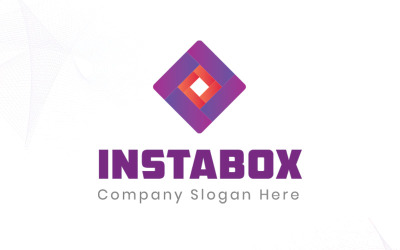 Modèle de logo Instabox
