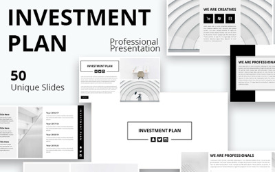 Modello PowerPoint del piano di investimento