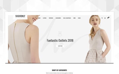 OpenCart шаблон Fashionly - Магазин аксессуаров