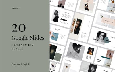 Pakiet - 20 prezentacji Google Slides