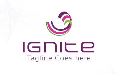 Шаблон логотипа Ignite
