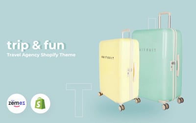 Trip &amp;amp; Fun - Shopify utazási iroda téma
