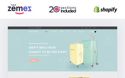 Trip&Fun - Travel Agency Shopify Theme
