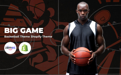 Velká hra - téma Basketball Shopify