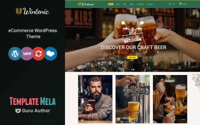 Wintenic - Tema WooCommerce de loja de bebidas e vinhos
