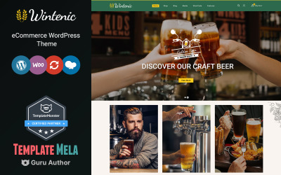 Wintenic - Thème WooCommerce pour les magasins de boissons et de vins