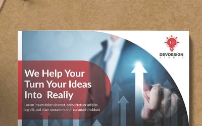 Devdesign Malti Purpose Flyer - шаблон фірмового стилю