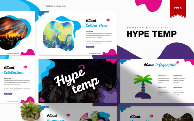 Хайп | Шаблон PowerPoint