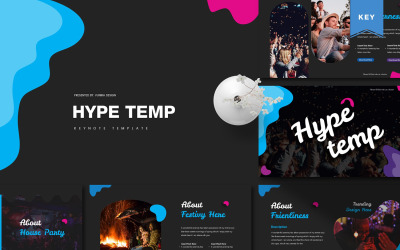 Hype - Keynote sablon
