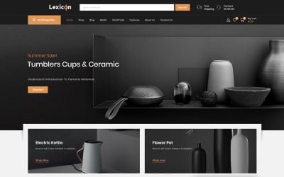 Lexicon - Art & Gallery Shop WooCommerce Theme