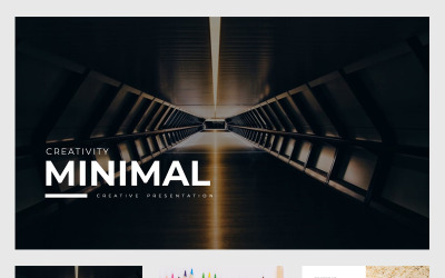 Minimal PowerPoint şablonu