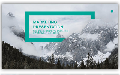 Modello PowerPoint di marketing