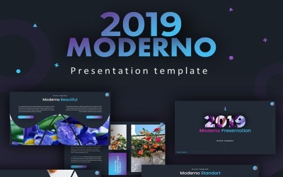 Plantilla de PowerPoint Moderno 2019