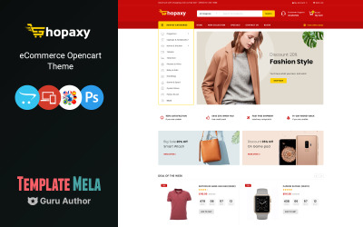 Shopaxy - Megashop OpenCart Template