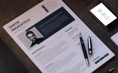 Dmitri Prokofitch CV-sjabloon