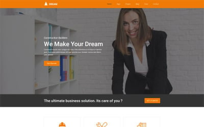 Dream-Construction Building Company Muse Template