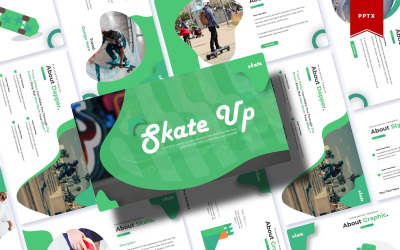 кататься на коньках | Шаблон PowerPoint