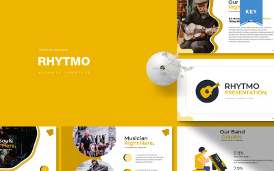 Rhytmo - Keynote sablon