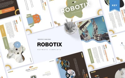 Robotix - šablona Keynote