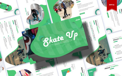 Skate para cima | Modelo do PowerPoint