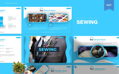 Sömnad - Keynote-mall