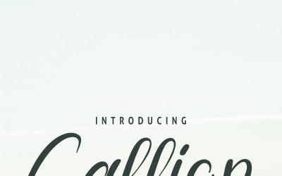 Callion Font
