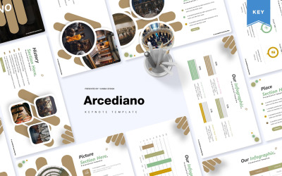 Arcediano - шаблон Keynote