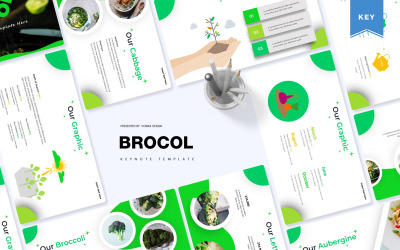 Brocol - шаблон Keynote