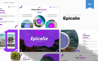 Epicalie - szablon Keynote