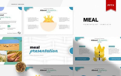 Måltidspresentation | PowerPoint mall